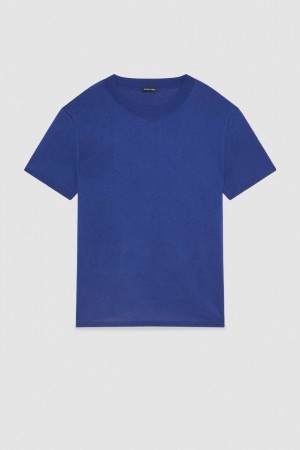 Patrizia Pepe Boxy T-shirt Lichtblauw | 8392UCLFG