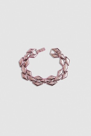 Patrizia Pepe Bracelet With Personalized Links And Micro Fly Roze | 4732ZSNDA