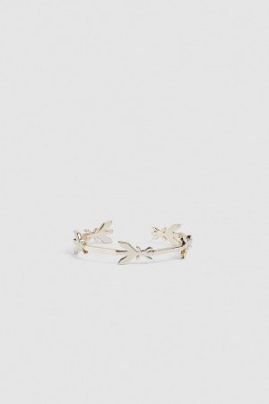 Patrizia Pepe Brass Fly Chain Bracelet Goud | 8270VDHCJ
