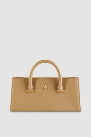 Patrizia Pepe Fly Bamby Leather Beige | 8059DJHKV