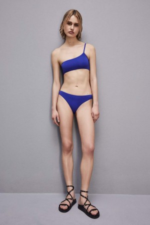 Patrizia Pepe Low-rise Bikini Bottoms Lichtblauw | 3608SBVFU