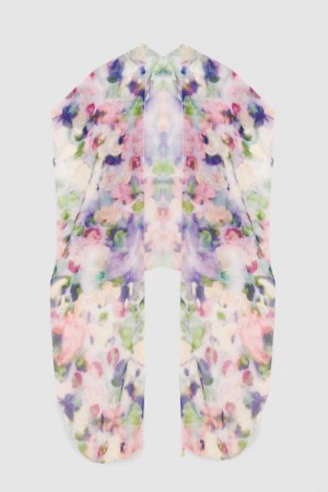 Patrizia Pepe Patterned Chiffon Stole Gekleurd | 0728VFXQH